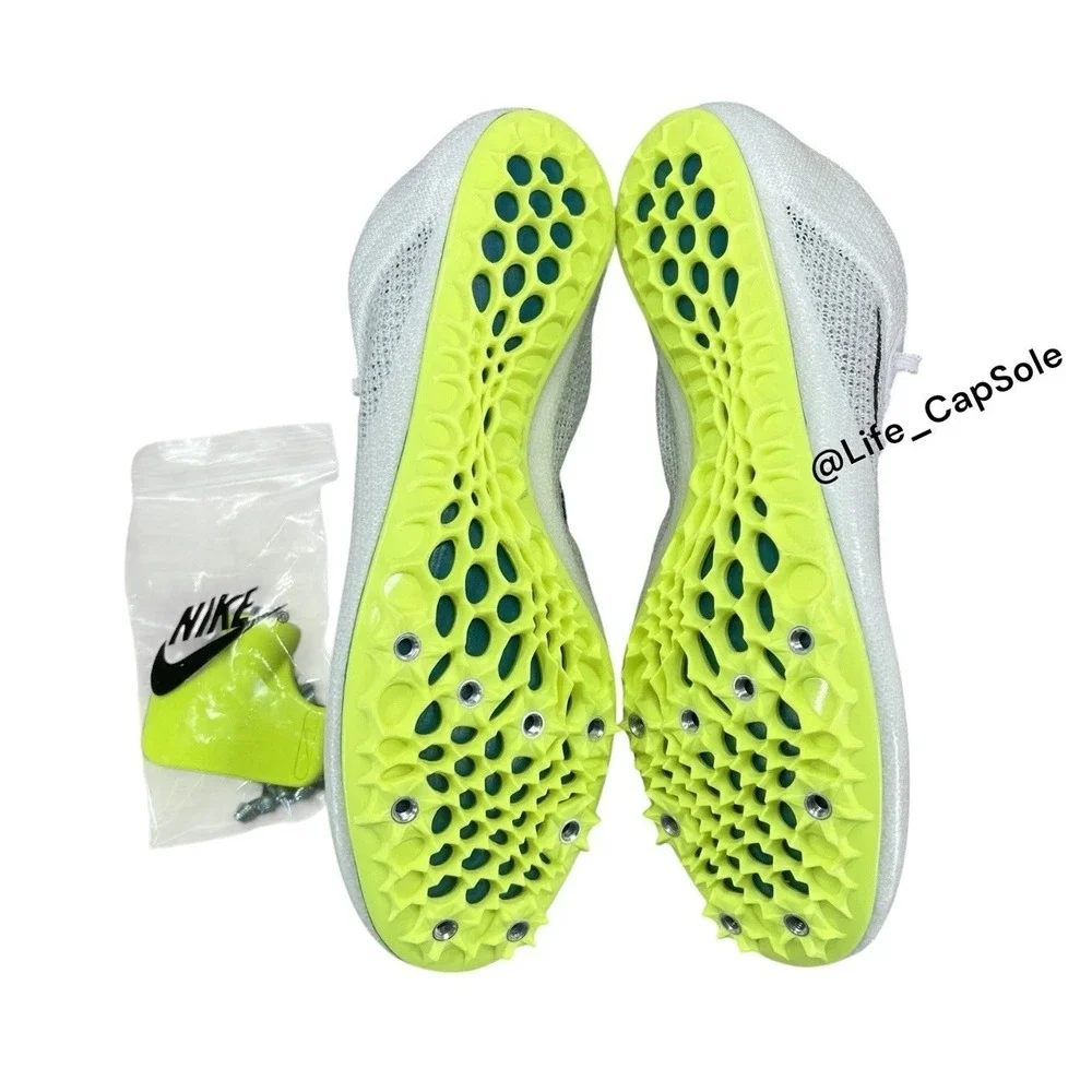 Size‎ 6.5 Nike Zoom Superfly Elite 2 Men's Flyknit White Green Spikes FZ9662-100